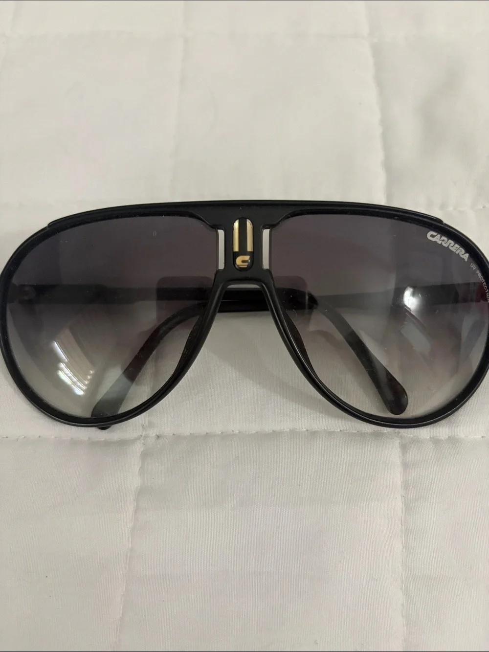 Carrera Black Sunglasses with Gray Gradient Lenses - ORIGINAL without case